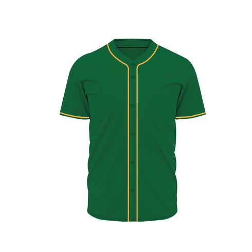 Camisa de Béisbol de Botones E563